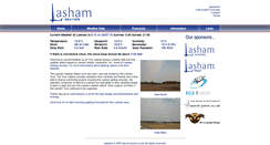 Desktop Screenshot of lashamweather.co.uk