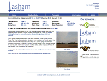 Tablet Screenshot of lashamweather.co.uk
